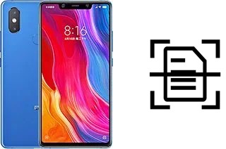 Scan document on a Xiaomi Mi 8 SE