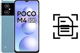 Scan document on a Xiaomi Poco M4 5G