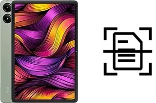 Scan document on a Xiaomi Poco Pad 5G