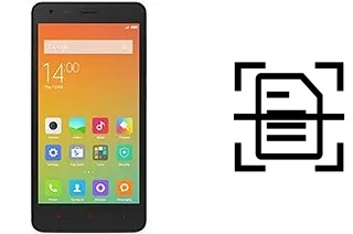 Scan document on a Xiaomi Redmi 2 Pro