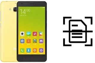 Scan document on a Xiaomi Redmi 2A