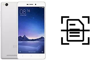 Scan document on a Xiaomi Redmi 3s