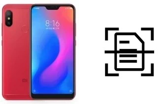 Scan document on a Xiaomi Redmi 6 Pro