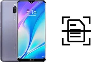 Scan document on a Xiaomi Redmi 8A Pro