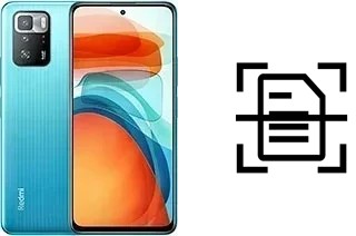 Scan document on a Xiaomi Poco X3 GT