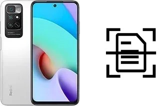 Scan document on a Xiaomi Redmi Note 11 4G