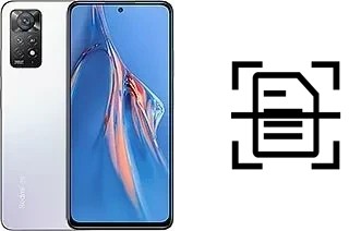 Scan document on a Xiaomi Redmi Note 11E Pro