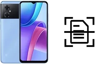 Scan document on a Xiaomi Redmi Note 11R