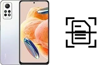 Scan document on a Xiaomi Redmi Note 12 Pro 4G