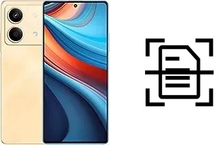 Scan document on a Xiaomi Redmi Note 13R Pro