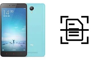 Scan document on a Xiaomi Redmi Note 2