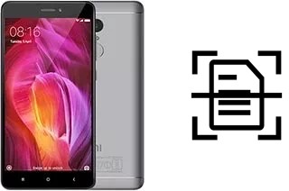 Scan document on a Xiaomi Redmi Note 4 64GB