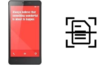 Scan document on a Xiaomi Redmi Note 4G