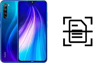 Scan document on a Xiaomi Redmi Note 8