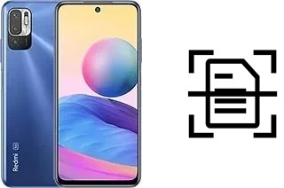 Scan document on a Xiaomi Redmi Note 10 5G