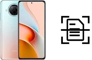 Scan document on a Xiaomi Redmi Note 9 Pro 5G