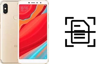 Scan document on a Xiaomi Redmi S2 (Redmi Y2)