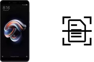 Scan document on a Xiaomi Redmi Y2