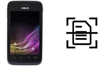 Scan document on a XOLO X500