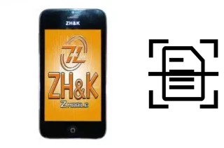 Scan document on a ZH-K Mobile PAC 10