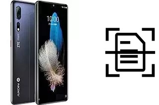 Scan document on a ZTE Axon 10s Pro 5G