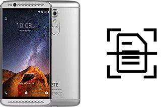 Scan document on a ZTE Axon 7 mini