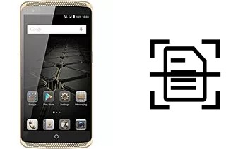 Scan document on a ZTE Axon Elite