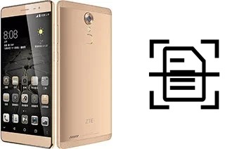 Scan document on a ZTE Axon Max