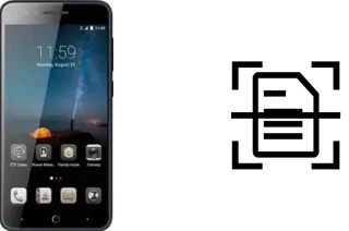 Scan document on a ZTE Blade A612