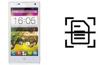 Scan document on a ZTE Blade G Lux