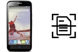 Scan document on a ZTE Blade Qlux 4G