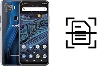 Scan document on a ZTE Blade X1 5G