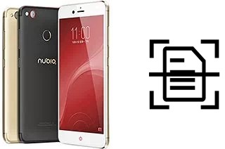 Scan document on a ZTE nubia Z11 mini S