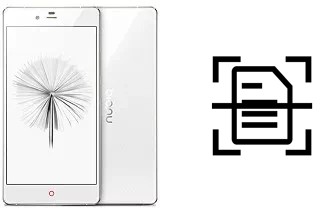 Scan document on a ZTE nubia Z9 Max