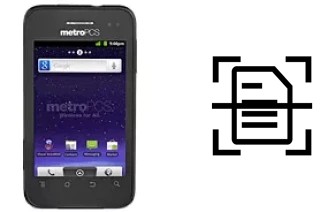 Scan document on a ZTE Score M
