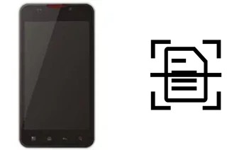 Scan document on a ZTE V887