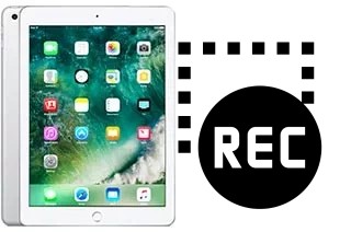 Record screen in Apple iPad 9.7 (2017)