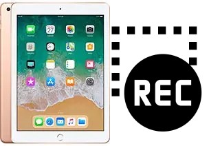 Record screen in Apple iPad 9.7 (2018)