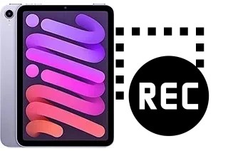 Record screen in Apple iPad mini (2021)