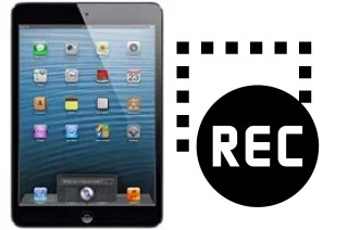 Record screen in Apple iPad mini Wi-Fi