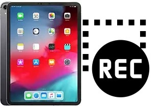 Record screen in Apple iPad Pro 11 (2018)