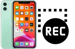 Record screen in Apple iPhone 11