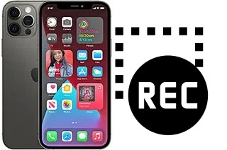 Record screen in Apple iPhone 12 Pro