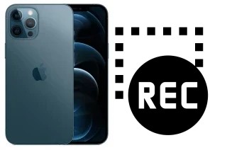 Record screen in Apple iPhone 12 Pro Max