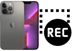 Record screen in Apple iPhone 13 Pro