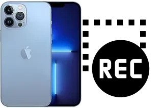 Record screen in Apple iPhone 13 Pro Max