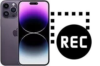 Record screen in Apple iPhone 14 Pro Max