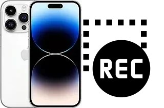 Record screen in Apple iPhone 14 Pro