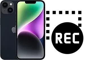 Record screen in Apple iPhone 14