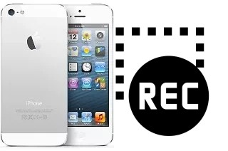 Record screen in Apple iPhone 5